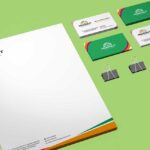 Diseño de Identidad Corporativa Completa, Papelería institucional